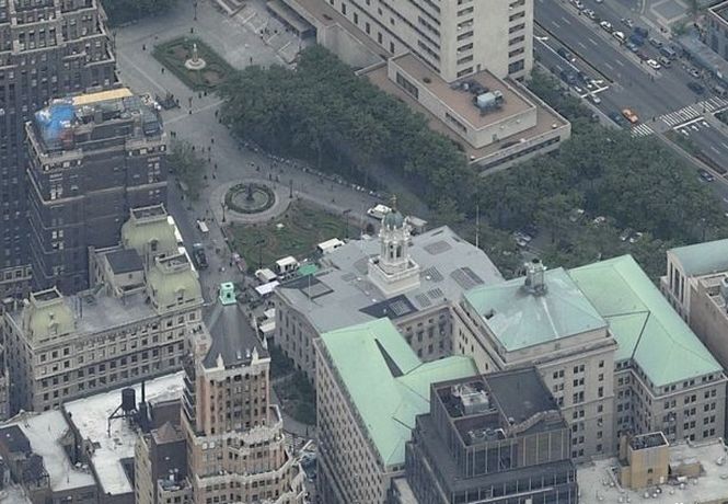 downtown: Fountain -  Columbus Park - montague str et cadman pz w 